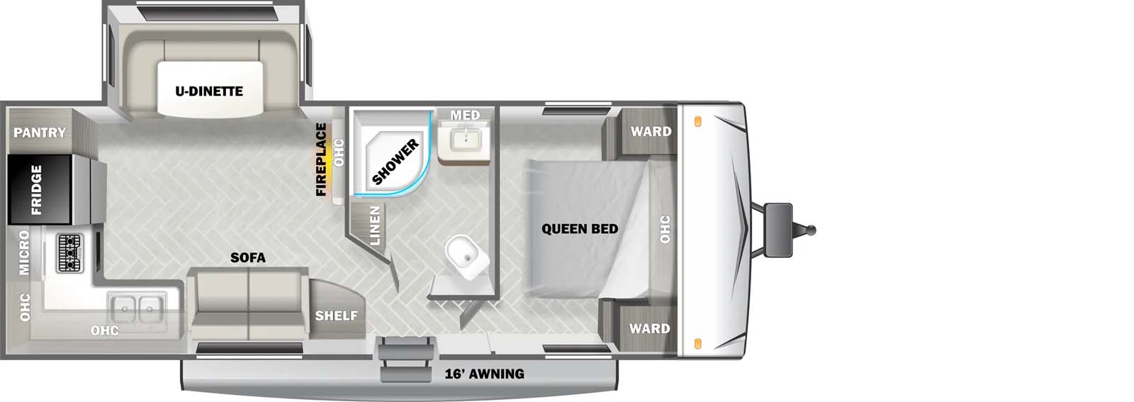 2460RKX Floorplan Image